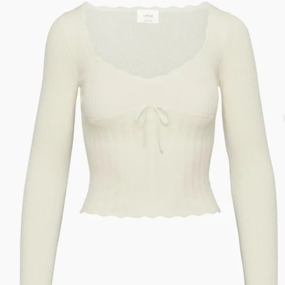 Wilfred Soloist Sweater in Light Birch